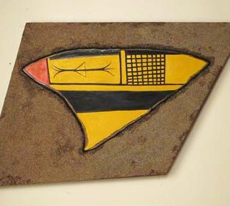 "Sikyatki Shard III", oil painting by Steve Elmore