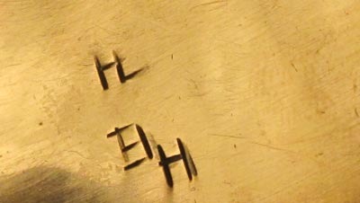 Large Pueblo Silver Pendant Pin by Harold Lovato Image 2