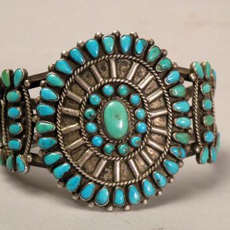 Zuni Cluster Bracelet c.1935