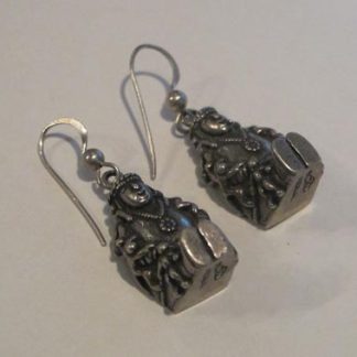 Silver Storyteller Earrings