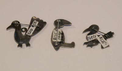 Three Navajo Bird Pins Image 2