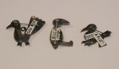 Three Navajo Bird Pins Image 2
