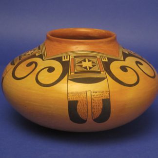 Large Hopi Eagle Tail Jar by Fannie Nampeyo