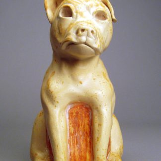 Sculptural Ceramic Dog by Nathan Begaye