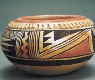 Hopi Polychrome Bowl by Nellie Nampeyo, c.1930