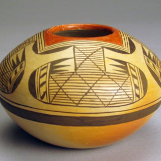 Hopi Polychrome Jar by Fannie Nampeyo, c.1950-60