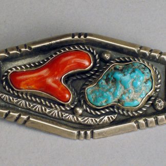 Zuni Silver Pin, c. 1960