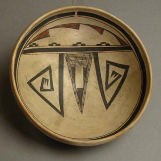 White Slipped Bowl by Nampeyo, c.1904