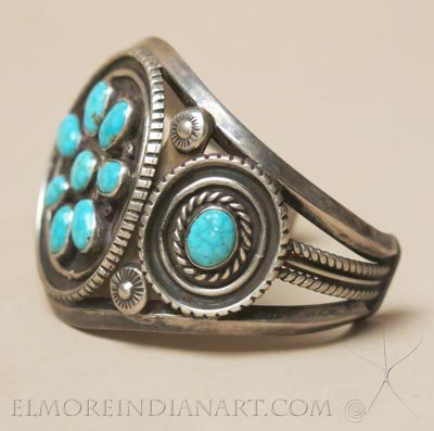 Navajo Cluster Cuff, c.1970 Image 2