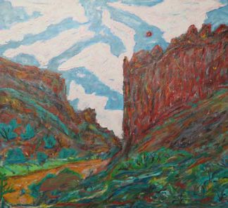 Diablo Canyon with Clouds