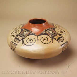Hopi Eagle Tail Seed Jar by Priscilla Namingha Nampeyo