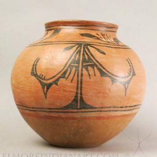 Old Tesuque Bean Jar, c.1885