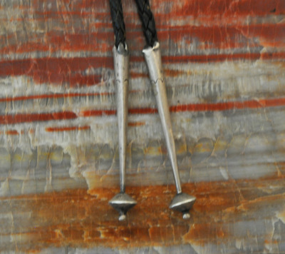 Zuni Butterfly Bolo Tie Image 4