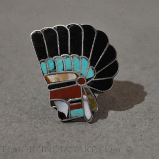 Zuni Inlay Ring, c.1950