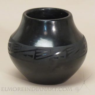 San Ildefonso Blackware Jar by Desideria Sanchez