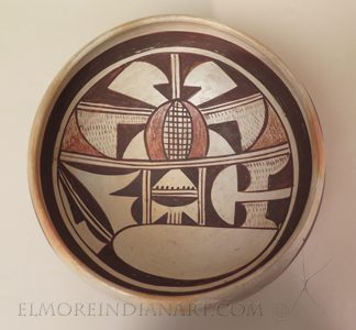Rare Hopi Bowl by Nampeyo and Fannie, c.1925