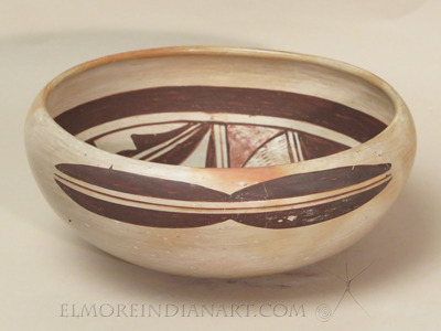 Rare Hopi Bowl by Nampeyo and Fannie, c.1925 Image 2