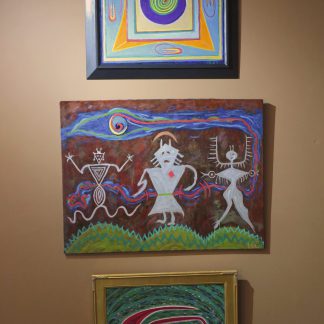 Panels 4-6 of Petroglyph City