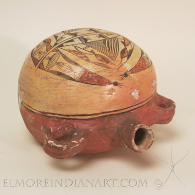 Hopi Polacca Canteen by Nampeyo, c.1888 Image 2