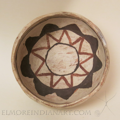 Hopi Polacca Polychrome Deep Bowl, c.1875