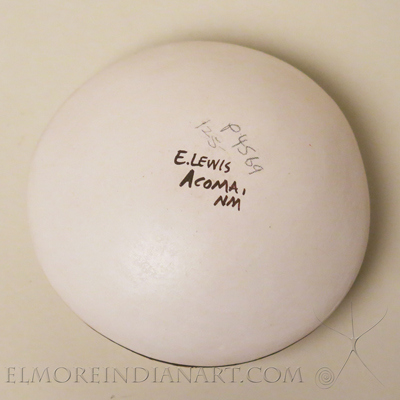 Acoma Polychrome Seed Jar by Eva Lewis Image 2