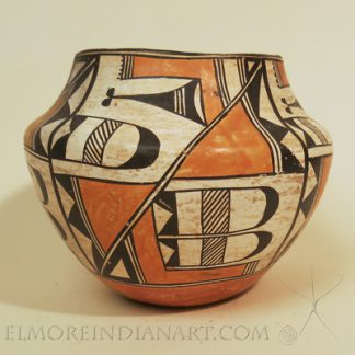 Acoma Polychrome Olla by Lucy Lewis, c.1930