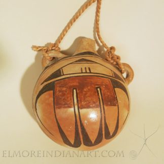 Hopi Polychrome Canteen, c.1920s