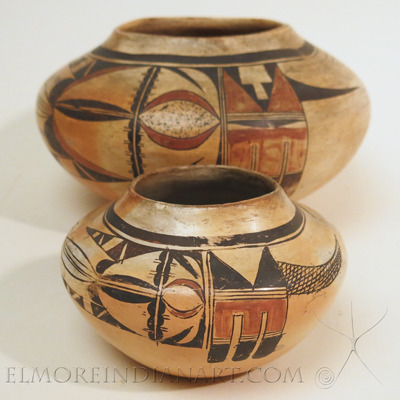 Large Hopi Seed Jar by Nampeyo with Beetle Design, c.1905 Image 4