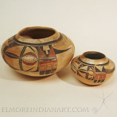 Large Hopi Seed Jar by Nampeyo with Beetle Design, c.1905 Image 3