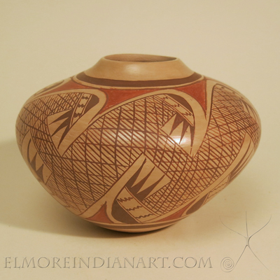 Hopi Migration Design Jar by Vernida Polacca Nampeyo