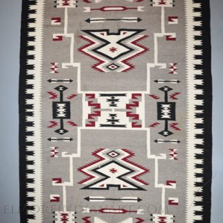 Navajo Storm Pattern Rug, c.1940s