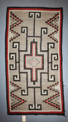 Navajo Crystal Trading Post Rug, c.1920s