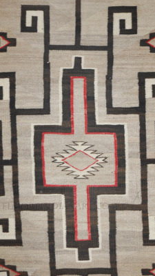 Navajo Crystal Trading Post Rug, c.1920s Image 2