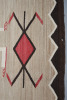Navajo Crystal Storm Pattern Rug, JB Moore Plate Design c.1910 Image 2