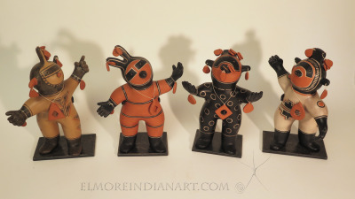 Set of Four Cochiti Mono Figures
