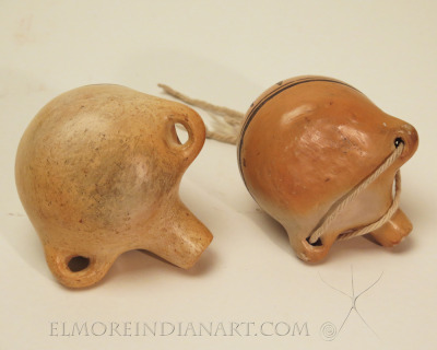 Two Miniature Hopi Polychrome Canteens by Nampeyo, c.1910-1915 Image 3