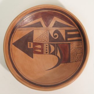 Hopi Polychrome Open Bowl by Vernida Polacca Nampeyo