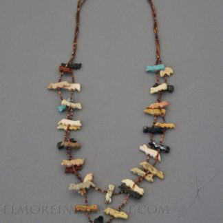 Two-Strand Zuni Fetish Necklace, c.1970