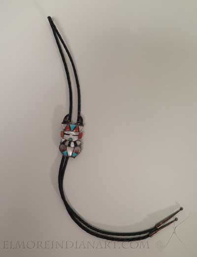Zuni Antelope Kachina Bolo c. 1960 Image 2