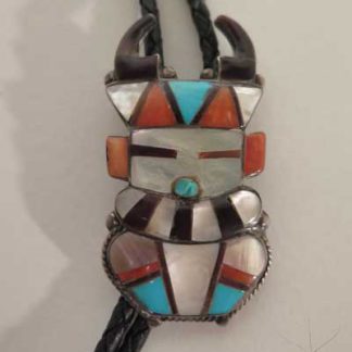 Zuni Antelope Kachina Bolo c. 1960