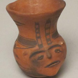 Hopi Redware Effigy Head Vessel by Nampeyo, c.1900