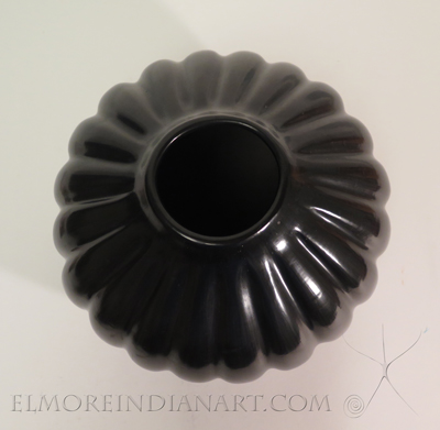 Blackware Melon Jar by Helen Shupla Image 3