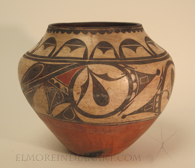Zia Polychrome Olla, c.1875-1885