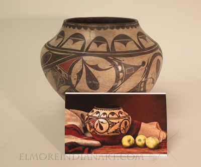 Zia Polychrome Olla, c.1875-1885 Image 2