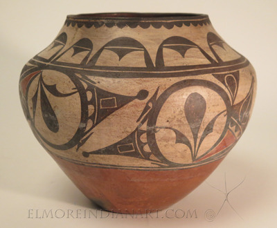 Zia Polychrome Olla, c.1875-1885 Image 3