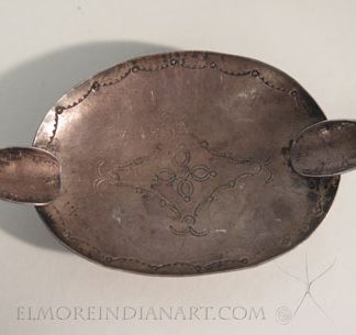Navajo Silver Ashtray, c.1910