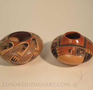 Two Small Hopi Jars by Nyla Sahmie