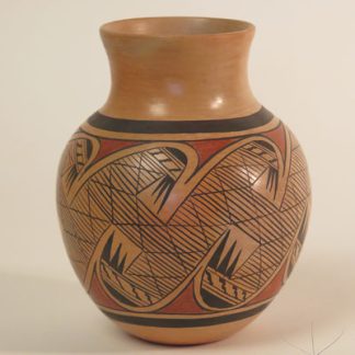 Hopi Tall Vase by Leah Nampeyo