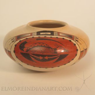 Hopi Two-Color Seed Jar by Rachel Sahmie