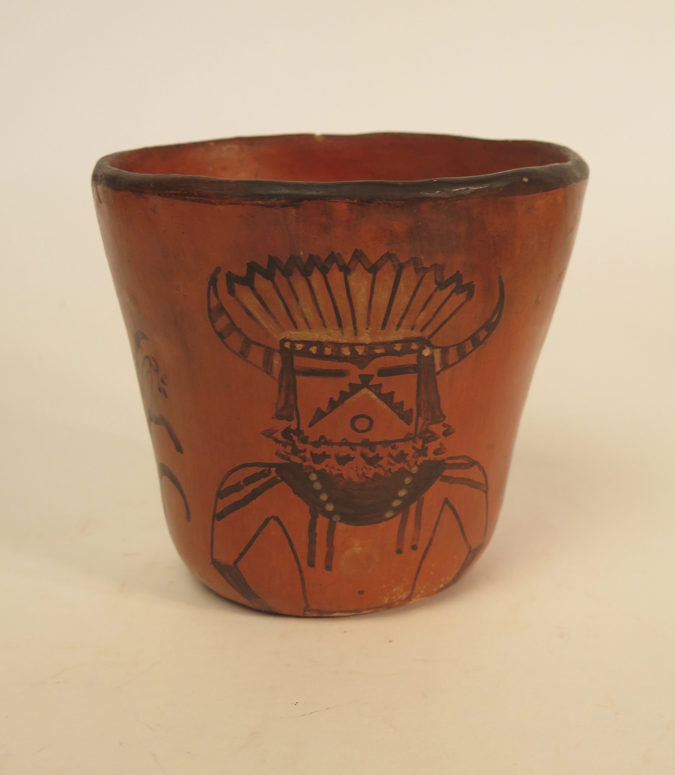 Rare Hopi Kachina Vase by Nampeyo, c.1900
